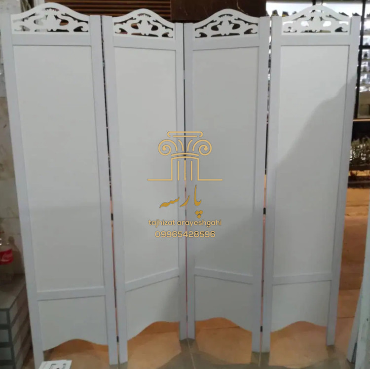 پارتیشن چوبی طرح چوب مناسب آرایشگاه